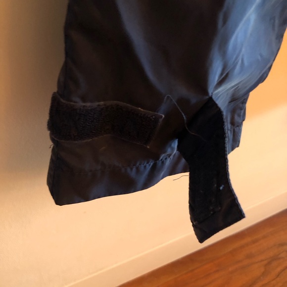 Vintage Unisex 90s Adidas Windbreaker Lined Navy jogger pants size Medium - Picture 3 of 6